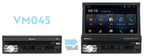 Phonocar VM045E autoradio 1 DIN con Android 10, mappa EUROPA compresa, smartphone link, radio DAB+ - TechSoundSystem.com