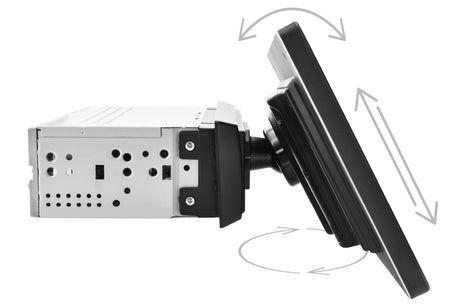 Phonocar VM053K Autoradio 1 DIN schermo RIMOVIBILE 10.1" Android 12 - MAPPE IGO EUROPA CAMPER TRUCK comprese - TechSoundSystem.com