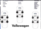 STEG MVW6C kit altoparlanti custom per VW VOLKSWAGEN Made in Italy! - TechSoundSystem.com