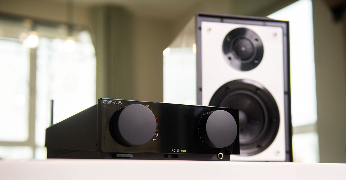 Cyrus ONE Cast amplificatore integrato 100x2 all-in-one "domotico": wifi, DAC, bluetooth, HDMI, gestibile via APP - TechSoundSystem.com