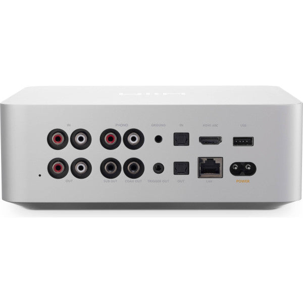 WiiM Ultra SILVER Streamer di rete DAC SABRE ES9038 Q2M premium a 32 bit/384 kHz e amplificatore per cuffie