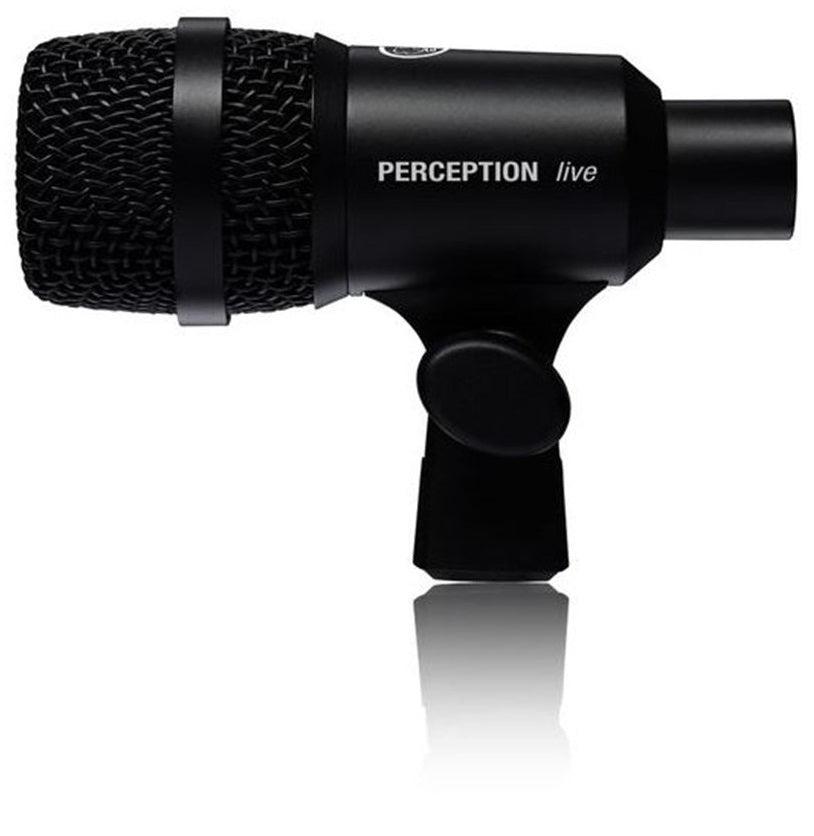 AKG P4 MICROFONO DINAMICO CARDIOIDE PER STRUMENTI FIATI PERCUSSIONI + SUPPORTO H440 + CUSTODIA - TechSoundSystem.com