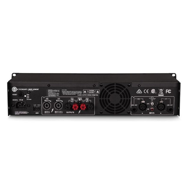 CROWN XLS1502 FINALE DI POTENZA 1550 WATT 4 OHM BRIDGE 525 WATT 4 OHM STEREO DRIVECORE 2 CLASSE D - TechSoundSystem.com