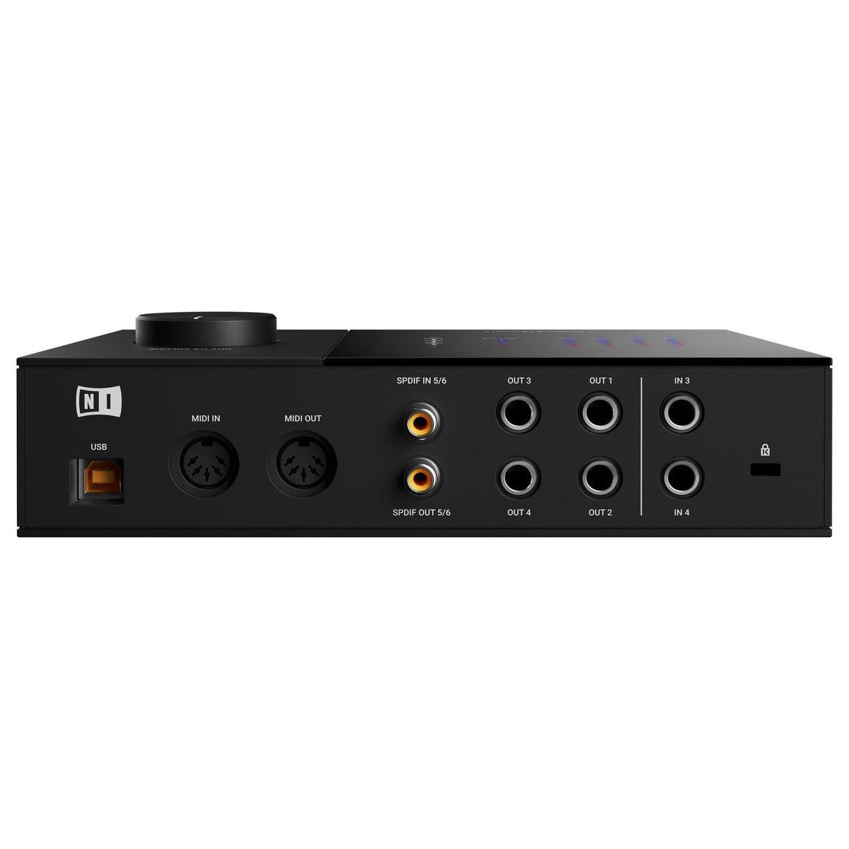 NATIVE INSTRUMENTS KOMPLETE AUDIO 6 MK2 INTERFACCIA AUDIO DJ SCHEDA USB MIDI 6 CANALI - TechSoundSystem.com