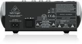 BEHRINGER QX602-MP3 XENYX MIXER 6 CANALI LETTORE MP3/USB EFFETTI VOCE KARAOKE REVERBERO/DELAY +48V - TechSoundSystem.com