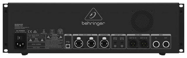 BEHRINGER S32 SNAKE DIGITALE 16 USCITE OUT 32 PREAMPLIFICATORI MIDAS E AES50 - TechSoundSystem.com