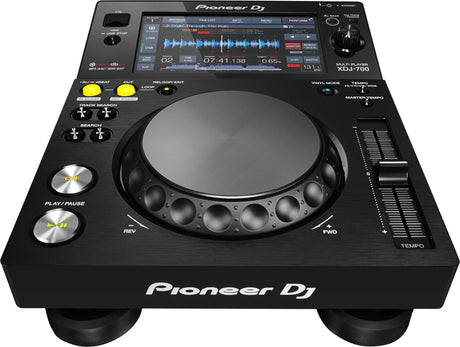 PIONEER XDJ700 DECK DIGITALE REKORDBOX USB MIDI LAN LCD TOUCH 7" - TechSoundSystem.com