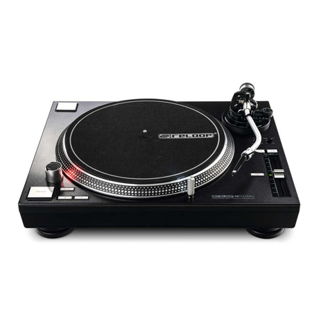 RELOOP RP-7000 MK2 GIRADISCHI PROFESSIONALE A TRAZIONE DIRETTA PER DJ COLORE NERO - TechSoundSystem.com