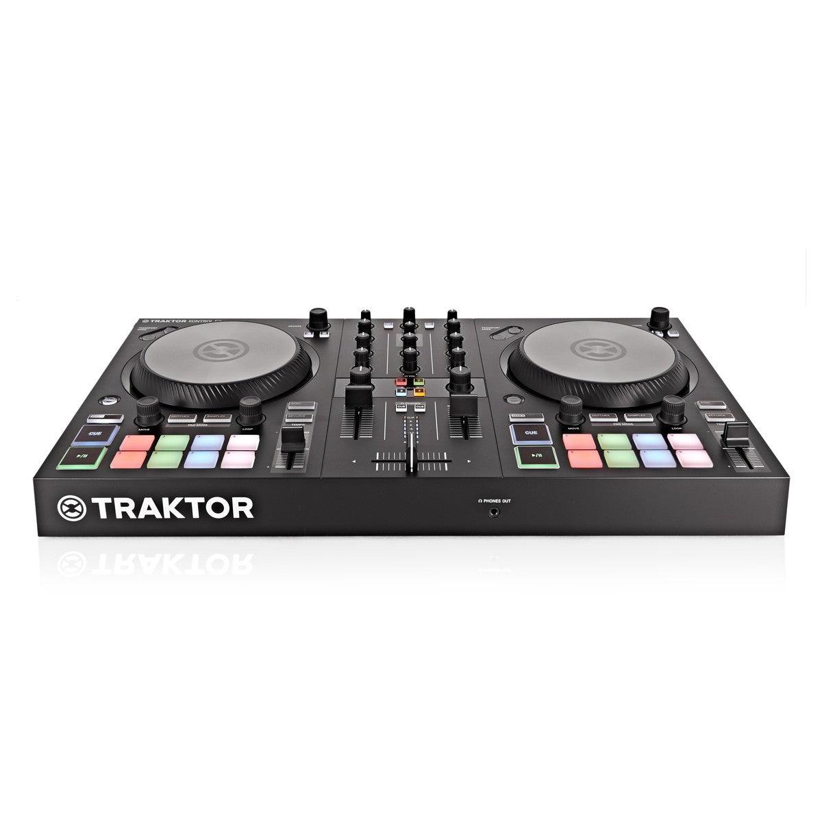 NATIVE INSTUMENTS TRAKTOR KONTROL S2 MKIII CONTROLLER MIDI USB 2 DECK + INTERFACCIA AUDIO 4 CANALI - TechSoundSystem.com