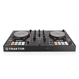 NATIVE INSTUMENTS TRAKTOR KONTROL S2 MKIII CONTROLLER MIDI USB 2 DECK + INTERFACCIA AUDIO 4 CANALI - TechSoundSystem.com