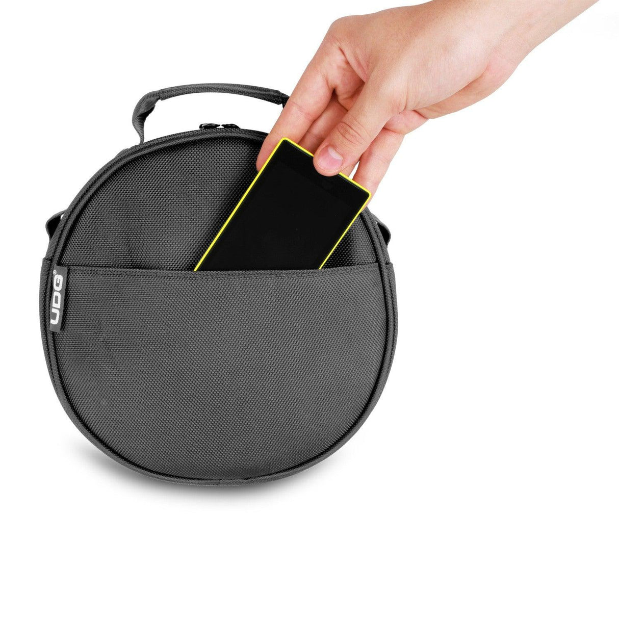 UDG U9950BL ULTIMATE DIGI HEADPHONE BAG BLACK CUSTODIA PER CUFFIE E ACCESSORI NERA - TechSoundSystem.com