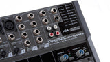 PHONIC AM1204FX MIXER 8 CANALI CON EFFETTI DIGITALI PHANTOM 48 V SLIDER STEREO 60MM EX-DEMO - TechSoundSystem.com