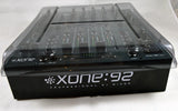 PRODECTOR MIXER-12 COVER IN PLASTICA PER PIONEER DJM850 ALLEN&HEATH XONE:62 XONE:92 RELOOP RMX40 DECKSAVER PROTECTOR COPERTURA ANTIPOLVERE - TechSoundSystem.com