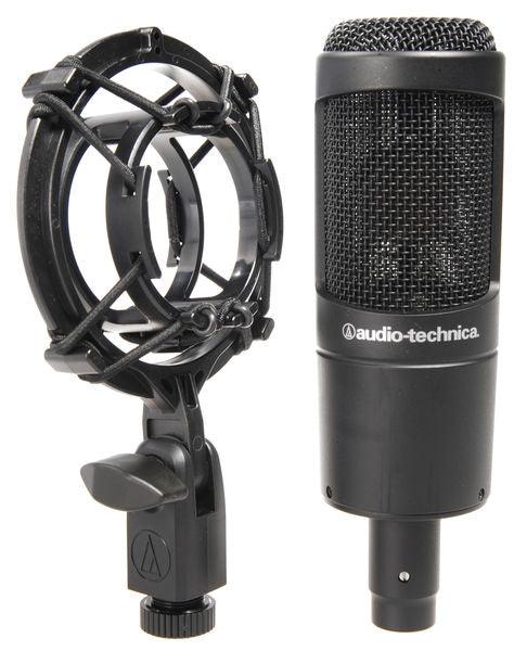 AUDIO TECHNICA AT2035 MICROFONO CARDIOIDE A CONDENSATORE DIAFRAMMA LARGO - TechSoundSystem.com