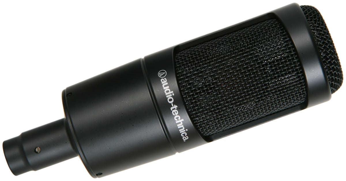AUDIO TECHNICA AT2035 MICROFONO CARDIOIDE A CONDENSATORE DIAFRAMMA LARGO - TechSoundSystem.com