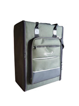 EXTREME BAG 702RK BORSA RIGIDA IMBOTTITA 2 UNITA&#039; RACK MANIGLIA + TRACOLLA + TASCA FRONTALE CHIUSURA A ZIP - TechSoundSystem.com