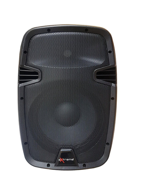 EXTREME PPA210D COMBO CASSE+MIXER+REVERBERO+PLAYER BLUETOOTH USB SD+MICROFONO+3 CAVI / BUNDLE SISTEMA PA PORTATILE COMPATTO 200W 4 IN XLR 2 STEREO JACK - TechSoundSystem.com