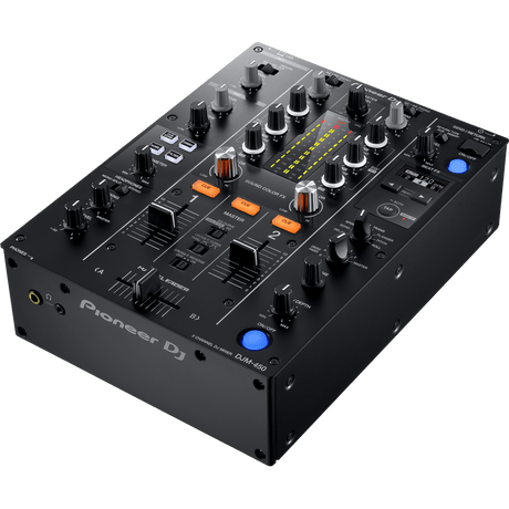 PIONEER DJM450 BLACK MIXER DJ 2 CANALI SCHEDA AUDIO 24BIT USB NERO - TechSoundSystem.com