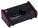 PALMER MONICON CONTROLLO VOLUME PASSIVO MONITOR 2 XLR IN 2 XLR OUT IN LEGNO E METALLO - TechSoundSystem.com