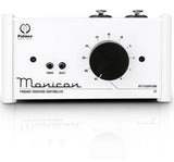 PALMER MONICON WHITE CONTROLLO VOLUME PASSIVO MONITOR BIANCO 2 XLR IN 2 XLR OUT IN LEGNO E METALLO - TechSoundSystem.com