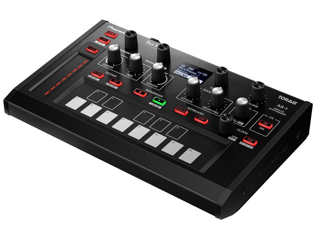 PIONEER TORAIZ AS-1 SINTETIZZATORE MONOFONICO ANALOGICO CON EFFETTI + SEQUENCER LOCK + MIDI + DISPLAY OLED - TechSoundSystem.com