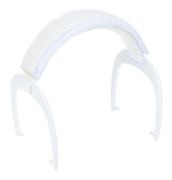 EXTREME ISOLATION FASCIA IMBOTTITA DI RICAMBIO PER CUFFIE EX-25 / EX-29 / HP-25 COLORE BIANCO - TechSoundSystem.com