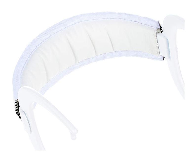 EXTREME ISOLATION FASCIA IMBOTTITA DI RICAMBIO PER CUFFIE EX-25 / EX-29 / HP-25 COLORE BIANCO - TechSoundSystem.com