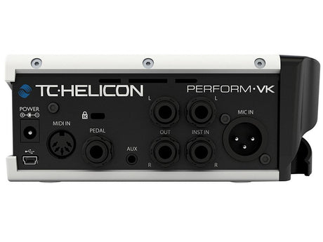 TC HELICON PERFORM VK PROCESSORE VOCALE PER TASTIERISTI CON ADAPTIVE TONE PITCH CORECTION E ANTI FEEDBACK - TechSoundSystem.com