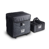 LD SYSTEMS DAVE 8 SET 1 KIT DI BORSE PER IL TRASPORTO DEL SISTEMA PA DAVE 8 XS 1 BORSA SUBWOOFER CON RUOTE + 2 BORSE PER SATELLITI COLORE NERO - TechSoundSystem.com