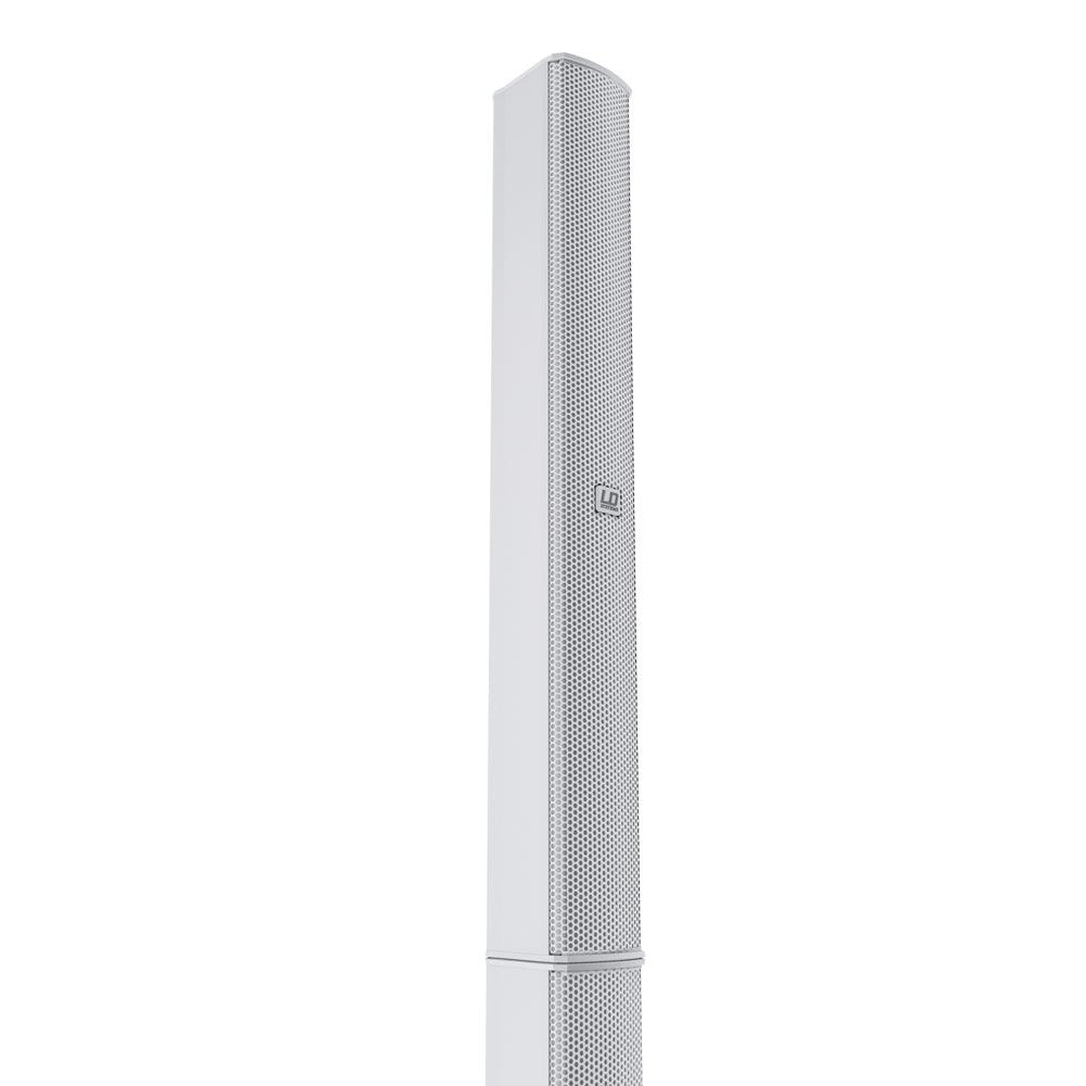 LD SYSTEMS MAUI11-G2-W SISTEMA PA PORTATILE A COLONNA SUBWOOFER + SATELLITI CON MIXER E BLUETOOTH COLORE BIANCO - TechSoundSystem.com