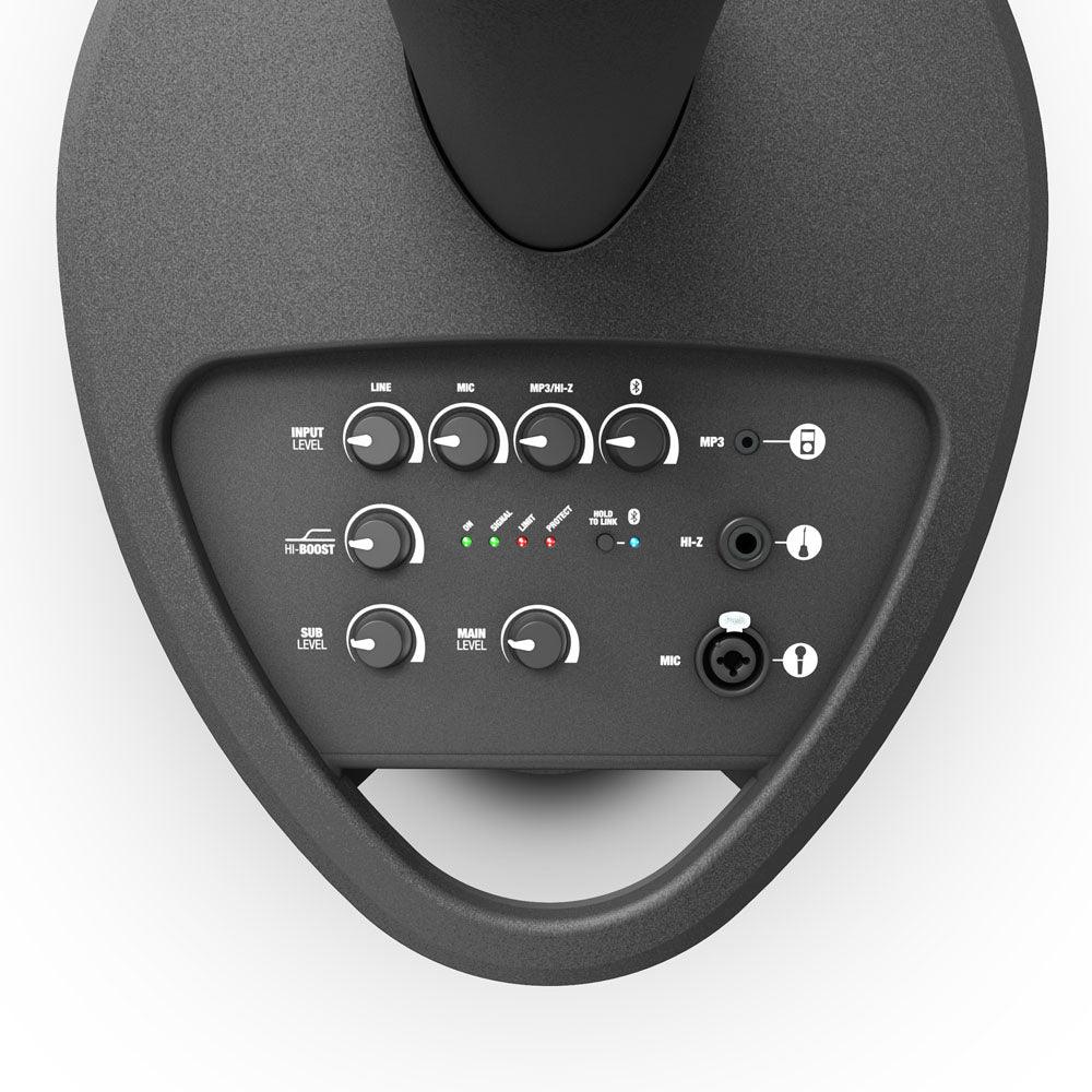 LD SYSTEMS MAUI5 SISTEMA PA PORTATILE A COLONNE SUBWOOFER + SATELLITI CON MIXER E BLUETOOTH COLORE NERO - TechSoundSystem.com