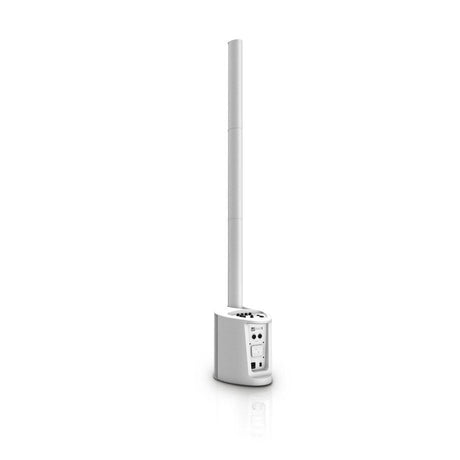 LD SYSTEMS MAUI5-W SISTEMA PA PORTATILE A COLONNE SUBWOOFER + SATELLITI CON MIXER E BLUETOOTH COLORE BIANCO - TechSoundSystem.com