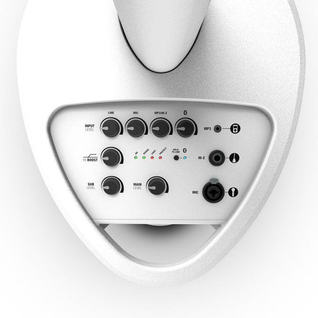 LD SYSTEMS MAUI5-W SISTEMA PA PORTATILE A COLONNE SUBWOOFER + SATELLITI CON MIXER E BLUETOOTH COLORE BIANCO - TechSoundSystem.com