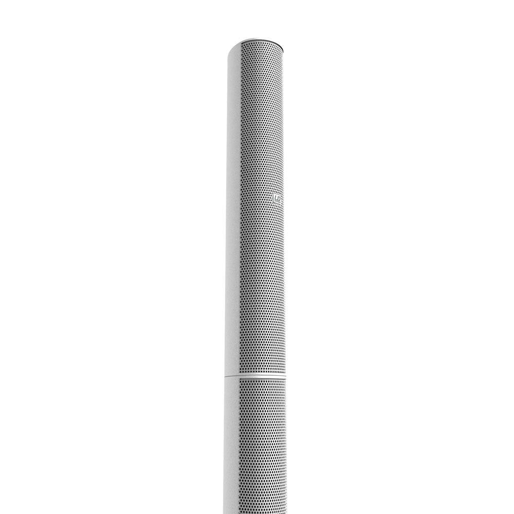 LD SYSTEMS MAUI5-GO-W SISTEMA PORTATILE A COLONNA BATTERIA RICARICABILE 10 ORE SUBWOOFER SATELLITI MIXER BLUETOOTH BIANCO - TechSoundSystem.com