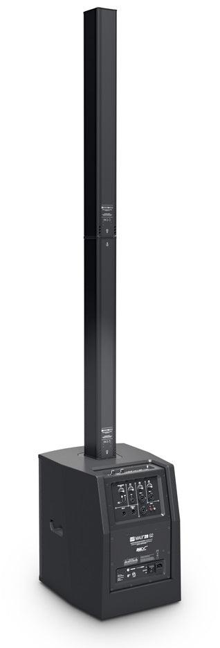 LD SYSTEMS MAUI28-G2 SISTEMA PA PORTATILE A COLONNA BLUETOOTH MIXER 2000 WATT NERO - TechSoundSystem.com