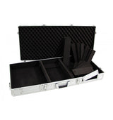ROADINGER DIGI-2 FLIGHT CASE IN ALLUMINIO PER 2 CDJ (850 - 900 - 2000) E 1 MIXER 10" - TechSoundSystem.com