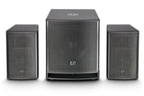 LD SYSTEMS DAVE 12 G3 SISTEMA AMPLIFICATO COMPATTO 2 TESTE + 1 SUBWOOFER 12" CON DSP 2000 WATT - TechSoundSystem.com