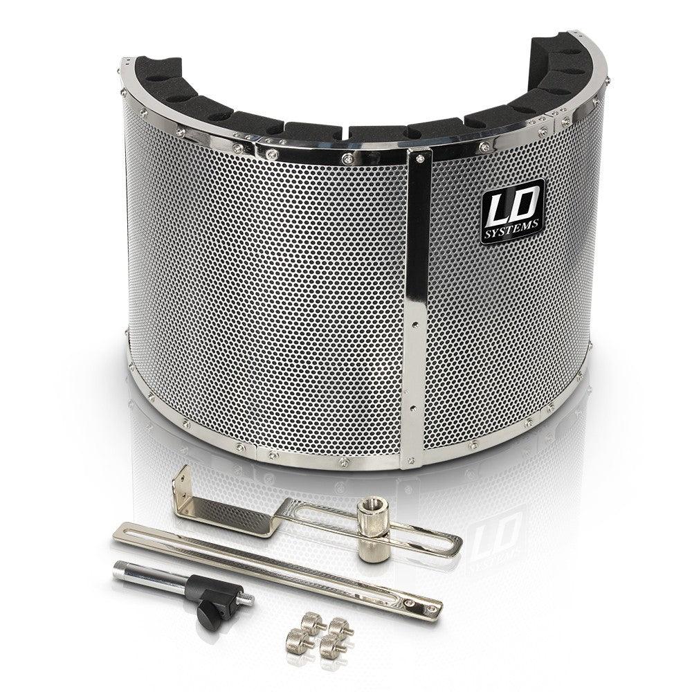 LD SYSTEMS RF1 FILTRO ACUSTICO MULTISTRATO PER MICROFONO REGOLABILE IN ALTEZZA - TechSoundSystem.com