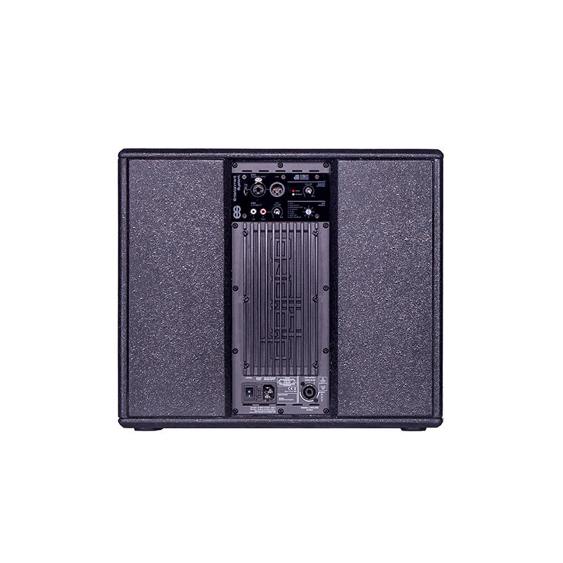 DB TECHNOLOGIES ES802 IMPIANTO COMPLETO ATTIVO 1200W SUBWOOFER + 2 SATELLITI SISTEMA AUDIO BIAMPLIFICATO COMPLETO 8x3"/1x12 - TechSoundSystem.com
