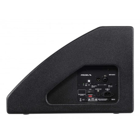 PROEL WD15AV2 MONITOR DA PALCO ATTIVO CASSA ATTIVA 450 W WOOFER 15" BIAMPLIFICATO CLASSE D - TechSoundSystem.com