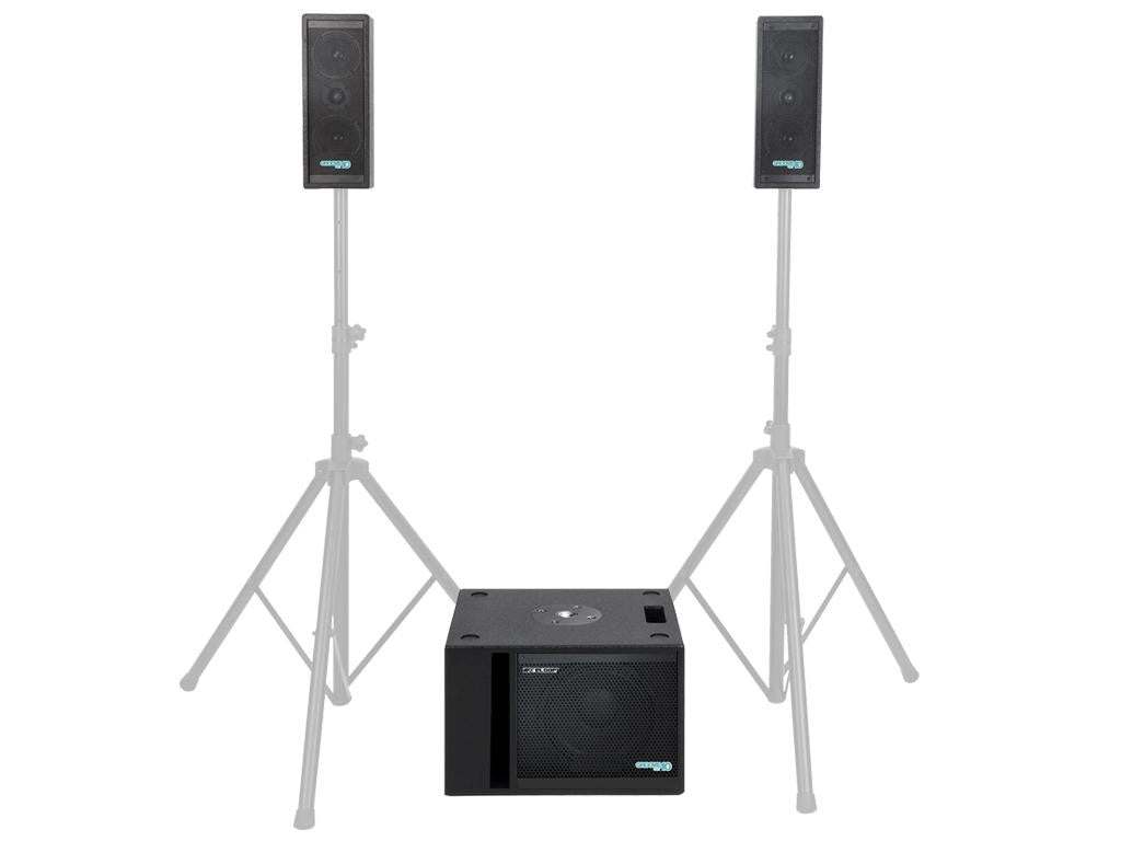 RELOOP GROOVE SET 12 SISTEMA DI AMPLIFICAZIONE 2.1 PORTATILE 12"/4"/1" 500W - TechSoundSystem.com