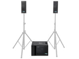 RELOOP GROOVE SET 12 SISTEMA DI AMPLIFICAZIONE 2.1 PORTATILE 12"/4"/1" 500W - TechSoundSystem.com