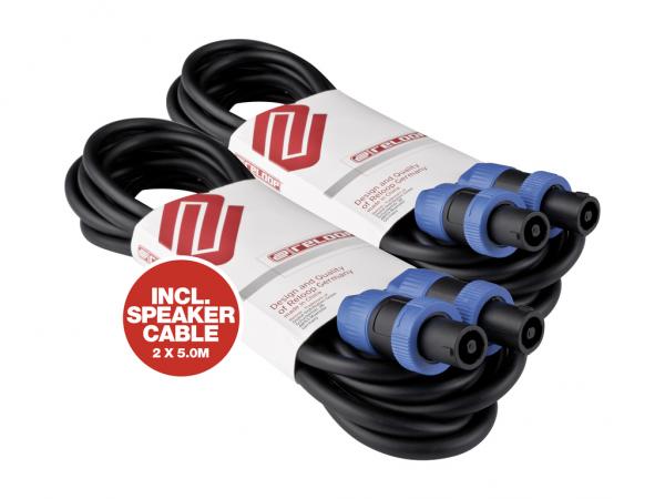 RELOOP GROOVE SET 12 SISTEMA DI AMPLIFICAZIONE 2.1 PORTATILE 12"/4"/1" 500W - TechSoundSystem.com