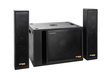 RELOOP GROOVE SET 12 SISTEMA DI AMPLIFICAZIONE 2.1 PORTATILE 12"/4"/1" 500W - TechSoundSystem.com