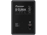 PIONEER S-DJ80X MONITOR ATTIVO 8"/1" 2 VIE NERO 160W - TechSoundSystem.com