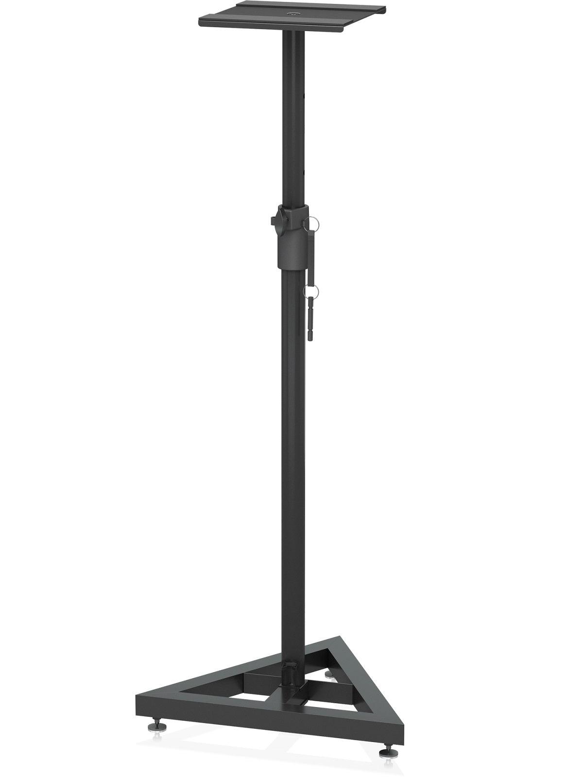 BEHRINGER SM5002 COPPIA SUPPORTI CASSE MONITOR DA STUDIO STAND REGOLABILI BASE TRIANGOLARE PIEDINI ANTIVIBRAZIONI - TechSoundSystem.com