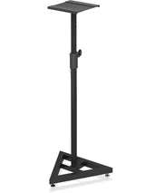 BEHRINGER SM5002 COPPIA SUPPORTI CASSE MONITOR DA STUDIO STAND REGOLABILI BASE TRIANGOLARE PIEDINI ANTIVIBRAZIONI - TechSoundSystem.com