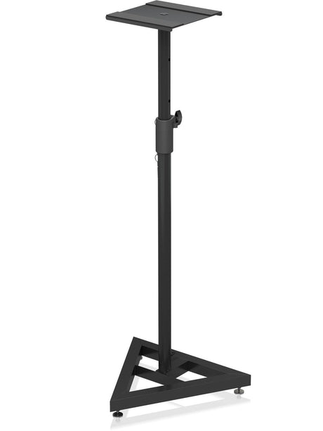 BEHRINGER SM5002 COPPIA SUPPORTI CASSE MONITOR DA STUDIO STAND REGOLABILI BASE TRIANGOLARE PIEDINI ANTIVIBRAZIONI - TechSoundSystem.com