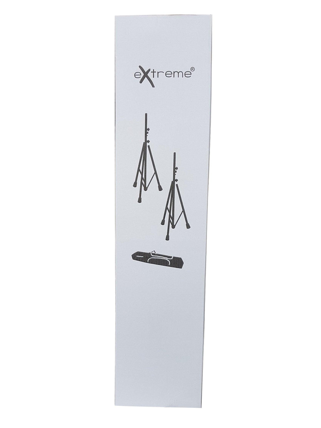 EXTREME SS-PACK S SPEAKER STAND PROFESSIONALI KIT SET SUPPORTI CASSE IN ACCIAIO CON BORSA TRASPORTO ALTEZZA REGOLABILE SISTEMA DI SICUREZZA IN ACCIAIO - TechSoundSystem.com