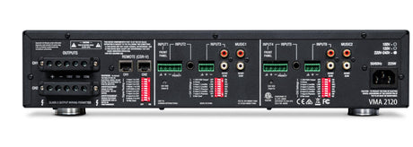 JBL VMA2120 MIXER-AMPLIFIER 2 CHANNEL MIXER/AMPLIFICATORE 2 CANALI CON MEDIAPLAYER USB/BLUETOOTH 240W - TechSoundSystem.com